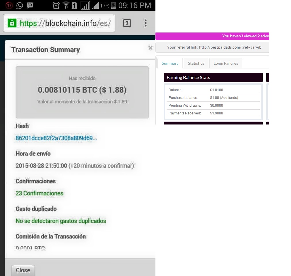 (Pagando - con problemas) - BestPaids - $0,04 por click - Mínimo $2 - Pago por PP PM y BC Best
