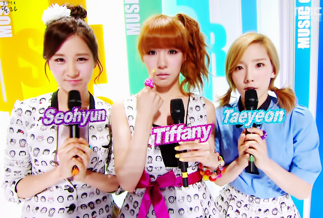 [PICS] Music Core @ TaeYeon, Tiffany, SeoHyun || 10.03.12  4