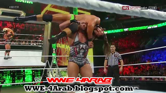 رايباك في الريسلمنيا وفي المال في الحقيبة The-ryback