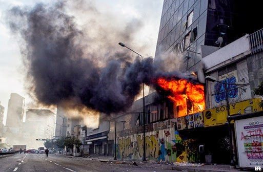 Táchira - Venezuela un estado fallido ? - Página 14 Incendio