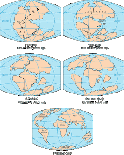 இந்திய வரலாறும், பழங்கால இந்திய வரைபடங்களும்-02 Pangea-continental-drift