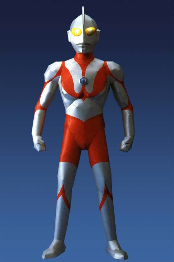 Tokusatsu Tools Papercraft up S.H.F paper toy - Page 3 Ultraman-papercraft