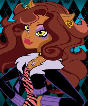 Monster High Una Serie Mounstrosa. Juego-vestir-a-clawdeen-wolf