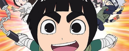 Primeiro vídeo do spin off de Rock Lee Naruto-rock-lee-anime-spin-off1-550x220