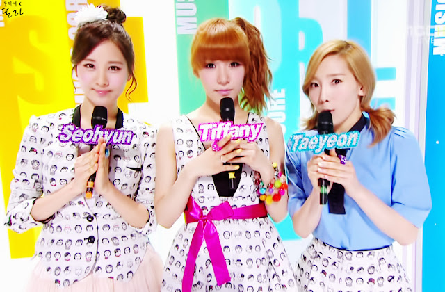 [PICS] Music Core @ TaeYeon, Tiffany, SeoHyun || 10.03.12  22