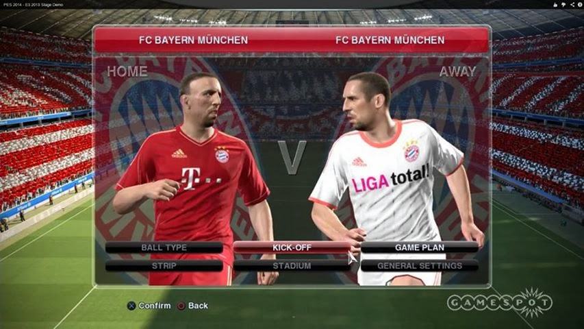 تحميل لعب  كرة القدم الجوز الاثني (Pro Evolution Soccer 2014 Demo-pes-2014