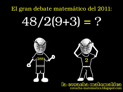 ¿cuánto da 48÷2(9+3)? - Página 4 Covachamatematica46