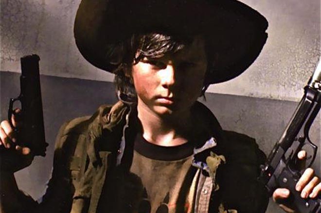 expediente steve reaper Carl-Grimes-Season-3