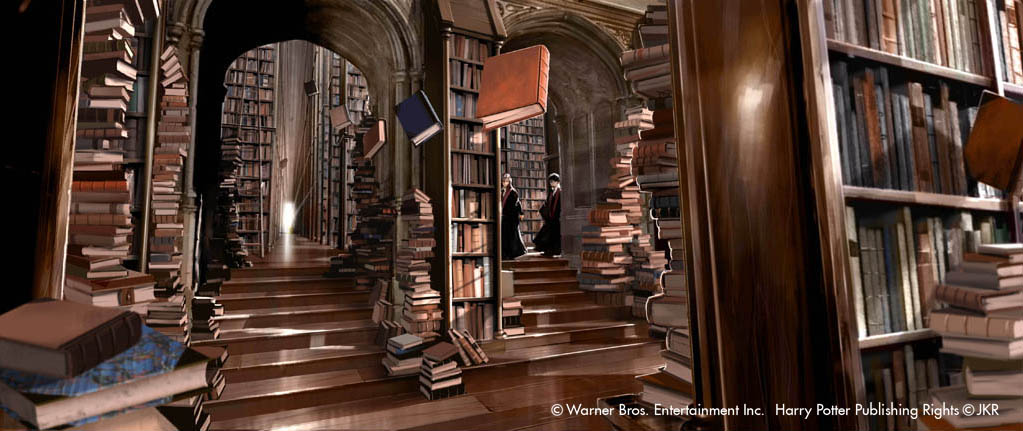 Северното крило на библиотеката Concept_Artwork_Hogwarts_Library