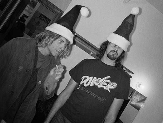 Tus fotos favoritas de los dioses del rock, o algo - Página 16 Nirvana_kurt-cobain-krist-novoselic