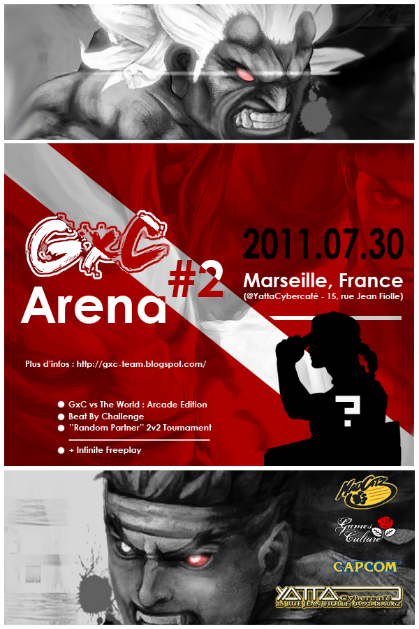 [30/07/11] - GxC Arena #2 @ Marseille  Affiche7