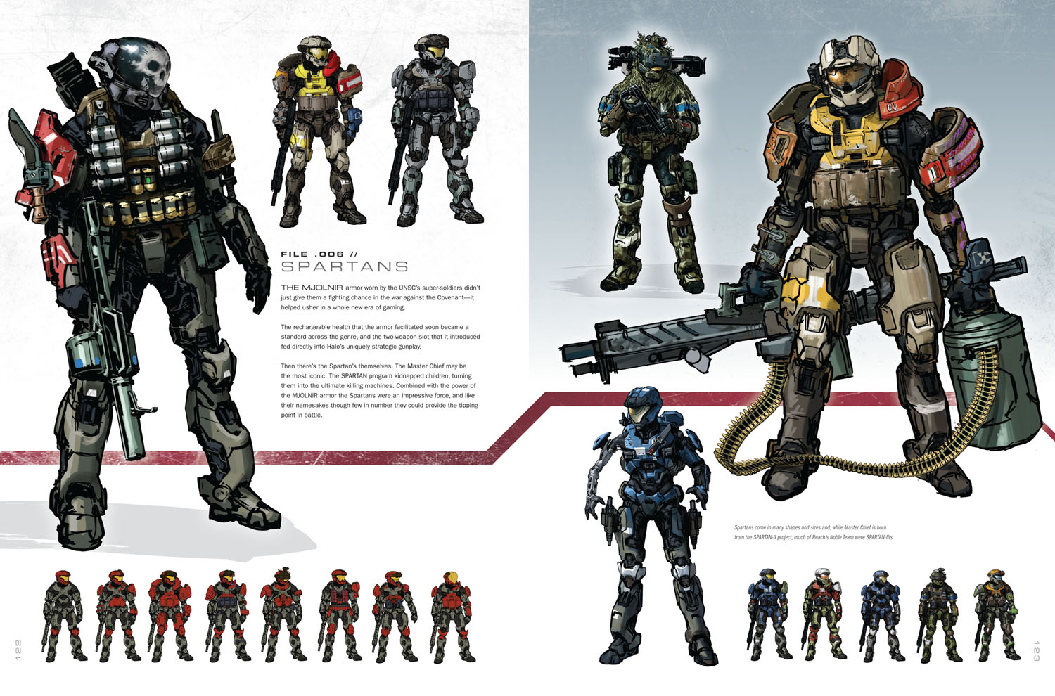 Halo : The Great Journey : The Art Of Building Worlds Halo_spread4