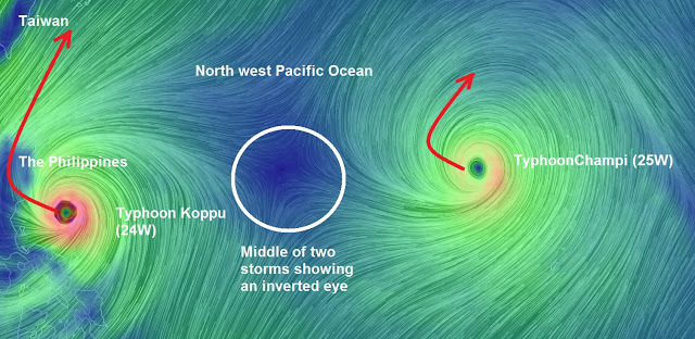 Six million people on evacuation stanby as Typhoon Koppu hits The Philippines Untitled