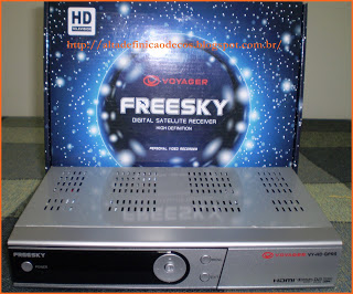 NOVA ATUALIZAÇÃO FREESKY VOYAGER - FREECINE - 18/01/2013 Freesky