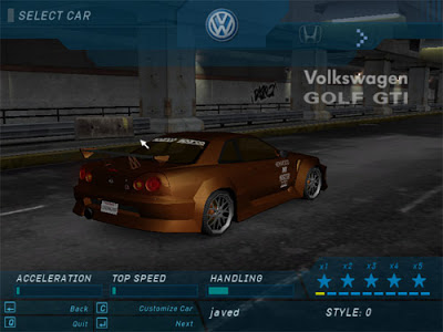 Need For Speed Underground 1 PC Game  Need-For-Speed-Underground-1-Game-Screenshot-2