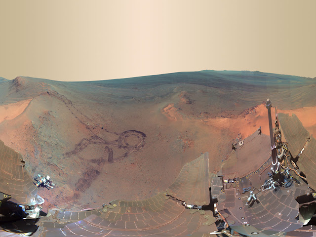 Dos científicos 'se mojan' con Marte: oculta en su interior tanta agua como la Tierra  Greeley_opportunity_compressed960