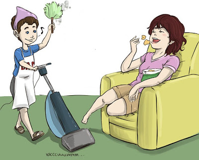 كيف تجعلي زوجك يساعدك في الأعمال المنزلية 625px-Husband-helping-intro