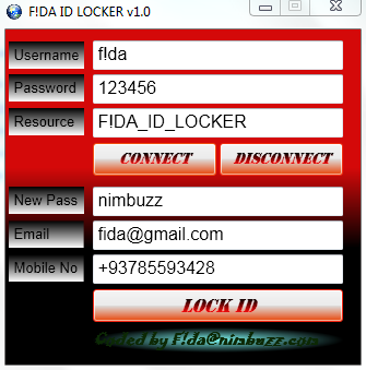 Nimbuzz ID Locker ) Account Protector ( Capture