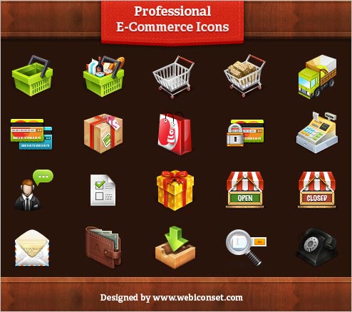 மின் வர்த்தக சின்னங்கள்(Professional E-Commerce Icons) Icons-1