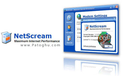 قم بتسريع الانترنت الى سرعه تصل الى 200% بالبرنامج المذهل NetScream 161639-0