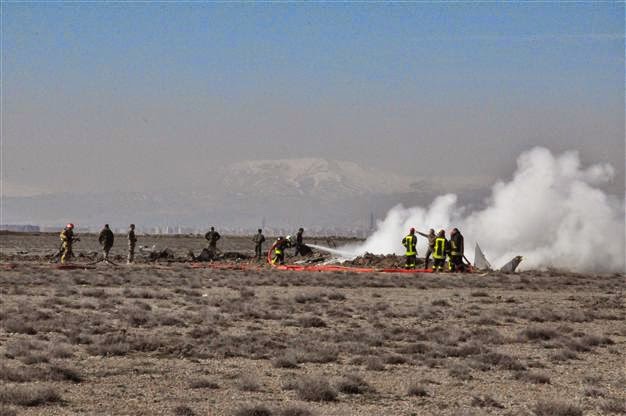 تحطم مقاتله تركيه نوع F-4 E في حادث هو الثاني خلال اسبوعين  Turkish%2Bfighter%2Bjet%2Bcrashes%2Bin%2BCentral%2BAnatolia%2C%2Btwo%2Bkilled