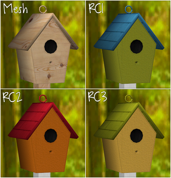 Bird Houses For Crissi BHFC2