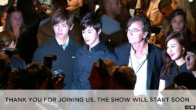 [Fotos] TVXQ – LACOSTE S/S 2010 Collection Fashion Show en NYC Hominlacosteny