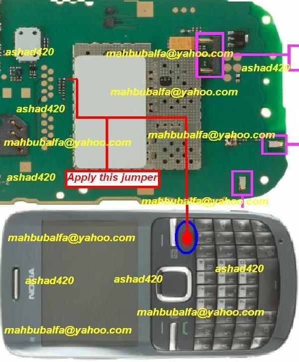 تعويض مسار مفتاح الباور نوكيا C3-00 C3-00%2BPower%2Bswitch%2Bway