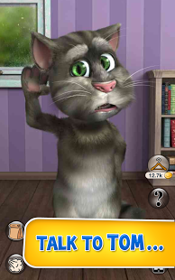 اللعبة المشهورة جدا والمعروفة لعبة توم المتكلم talking tom 2 الجزء التانى:لعبة مجانية لاجهرزة الاندويد+تطبيقات 3