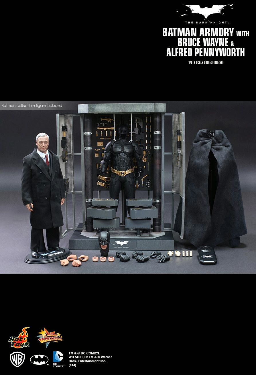 [GUIA] Hot Toys - Series: DMS, MMS, DX, VGM, Other Series -  1/6  e 1/4 Scale Alfred