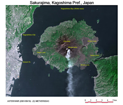 Volcan Sakurakima, Japón 18/05/2012 1-1