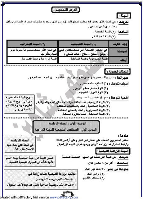 شرح منهج الدراسات الاجتماعية الصف السادس ترم اول 25