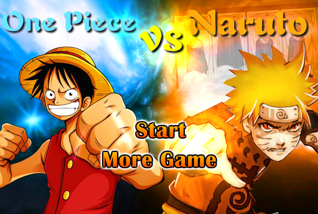 Ra mắt trang Free Online flash Games One-Piece-VS-Naruto-fight