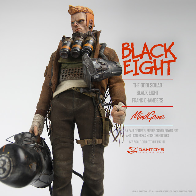 [Dam Toys]  MindGame - The Gobi Squad - Black Eight - Frank Chambers L4