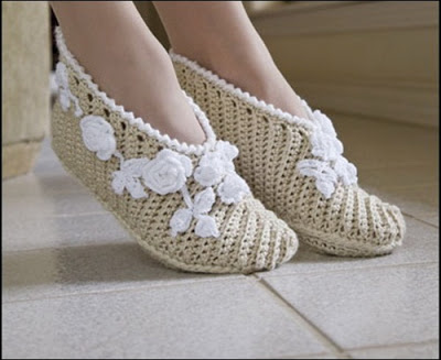 أحذية تريكو مذهلة - Amazing Knitted Footwear  Knitted-footwear-02