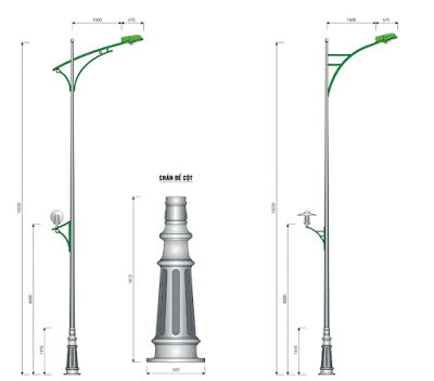 Yêu cầu kỹ thuật cột đèn chiếu sáng Ban-ve-cot-den-cao-ap-co-dg-03