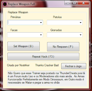 Weapon Hack AUG Golg + L11 Gold,P90 Gold + Ext + P90 Razer + L11 RaZer!! APROVEITE 88m8