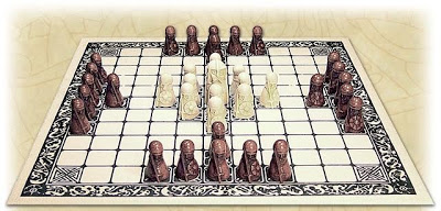 Los Vikingos en sus ratos libres Hnefatafl