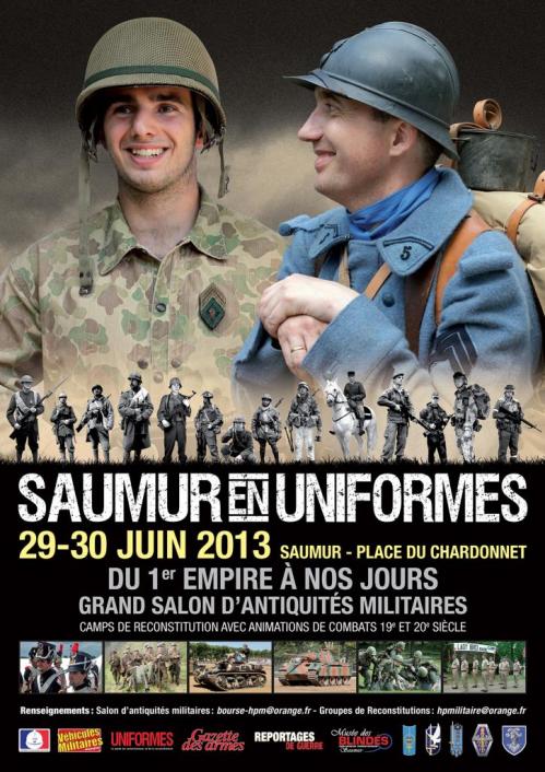 Saumur en uniformes Affich10