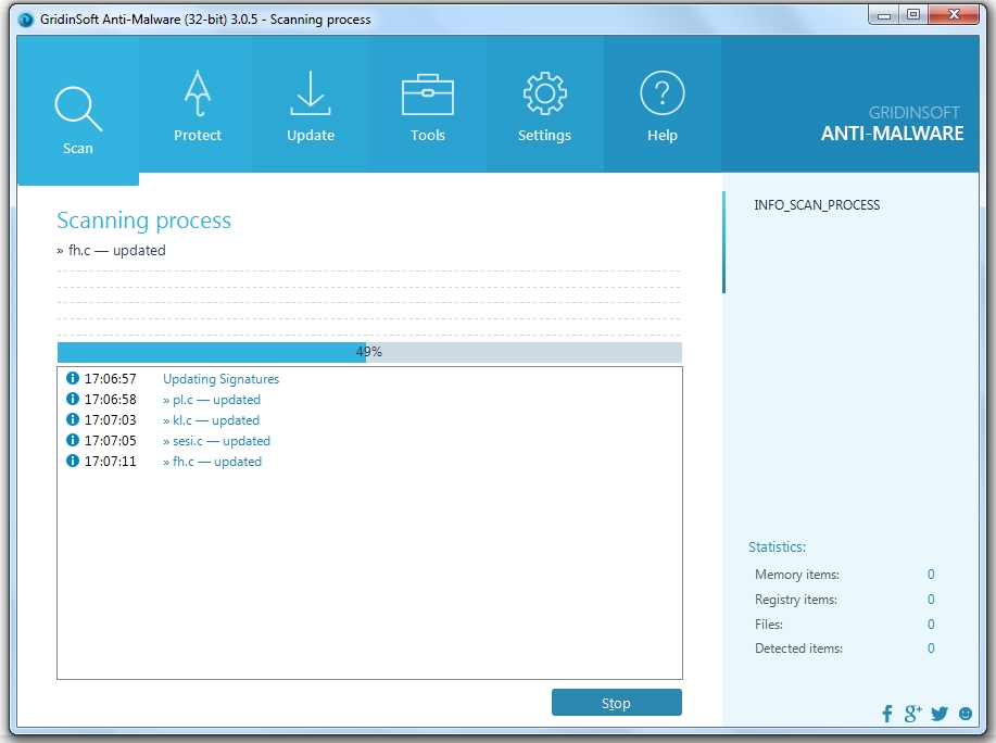 برنامج مكافحة البرمجيات الخبيثة والضارة GridinSoft Anti-Malware 3.2.10 Screenshot_27