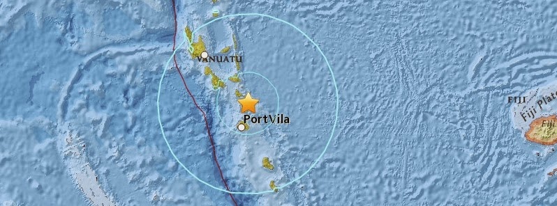 Earthquakes in the World - SEGUIMIENTO MUNDIAL DE SISMOS M6-8_vanuatu_jan_23_2015