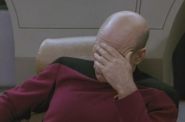 "A mí me criaron para que mi club gane y no para que pierda y complique a Independiente" Captain_Jean-Luc_Picard_facepalm_blog_post