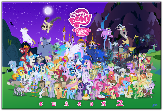  Quels sont vos dessins animés préférés ? Mlp_fim_s2_character_cluster_fun_by_blue_paint_sea-d4xfkf5