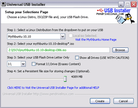 أفضل 3 برامج لجعل ويندوز يثبت من خلال مفتاح Usb Universal-USB-Installer