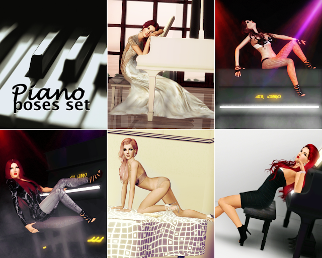 Piano set Pianoposes