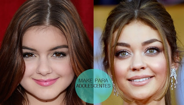 Makeup duel MAKE-PARA-ADOLESCENTES-JOVENS-TEENS-ARIEL-SARAH