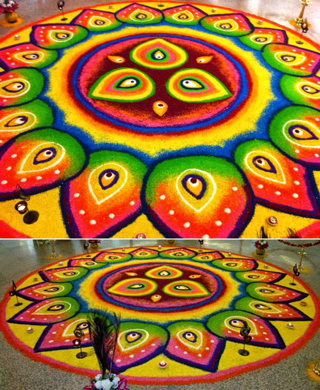 தீபாவளி கோலங்கள்  Best-diwali-rangoli-designs-6