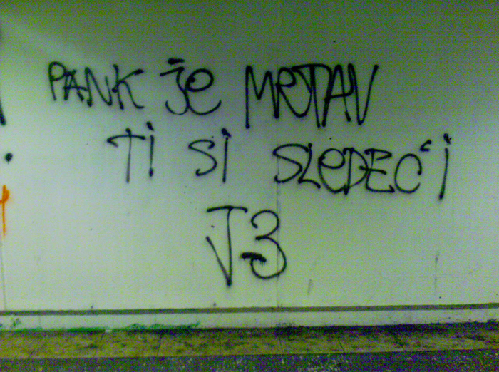 Beogradski grafiti i poruke komšijama - Page 3 Pankjemrtav