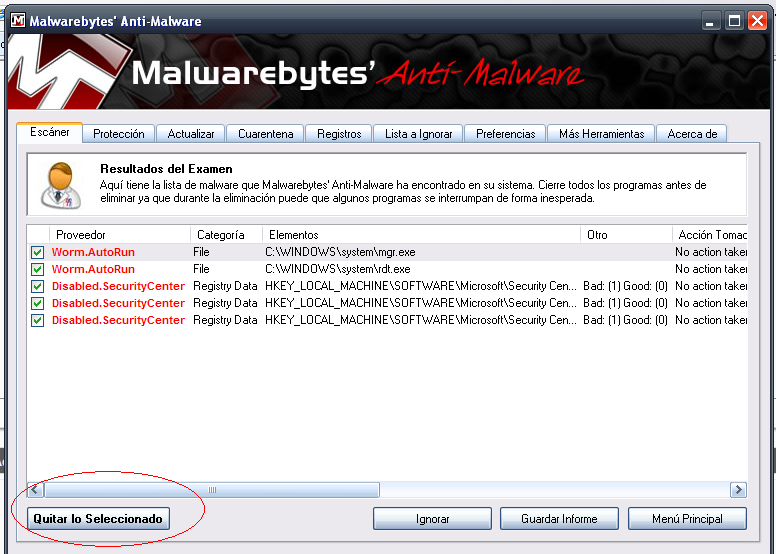 El virus de la policía Malwarebytes%2Bquitar%2Bseleccion%2Blaenzima