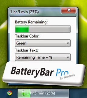 برنامج Battery Bar Pro لقياس مستوى وقوة بطاريه اللاب توب  Windows_7_Battery_Bar_by_Kishan_Bagaria